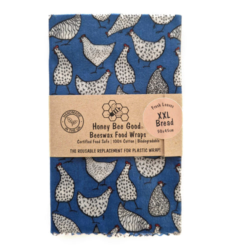 *Beeswax Wraps XXL Bread Wrap | Blue Hens